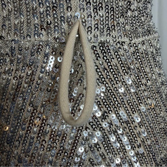 Dress the Population Metallic Long Sleeve Dress Size S - Picture 7 of 15